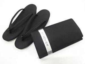 未使用品　喪服用　和装バッグ・草履セット(23.5センチ)